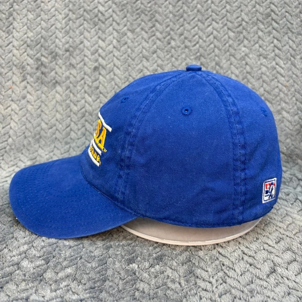 The Game Tulsa Golden Hurricane Hat Mens Blue Adjustable Strapback Cap 0872